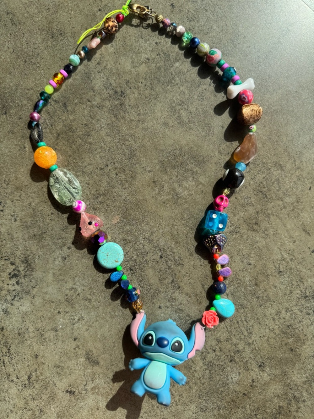Colorful Beaded Kids Necklace